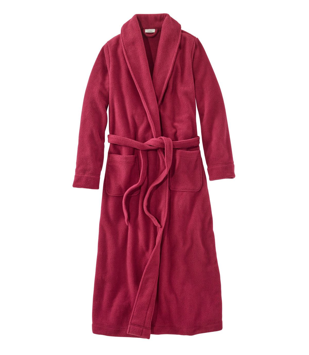 L.L.Bean Women's Winter Fleece Robe, Wrap-Front
