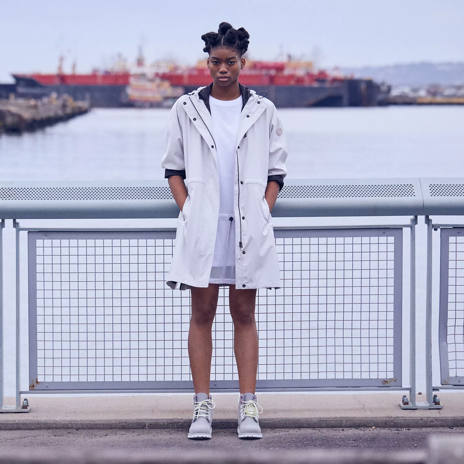 Women's Waterproof Mid-Length Parka