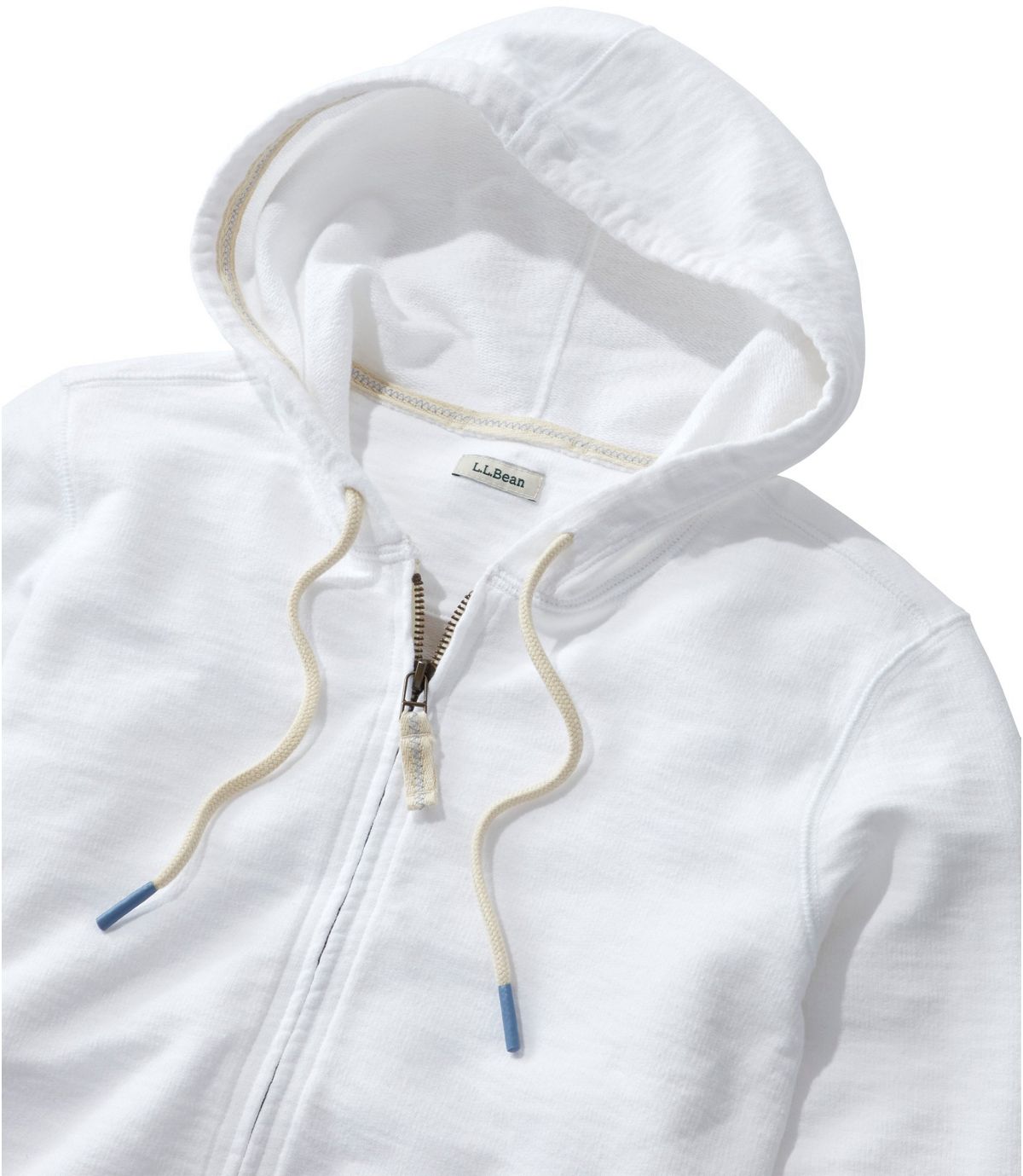 L.L.Bean Women's Organic Cotton Hooded Sweatshirt, Long-Sleeve
