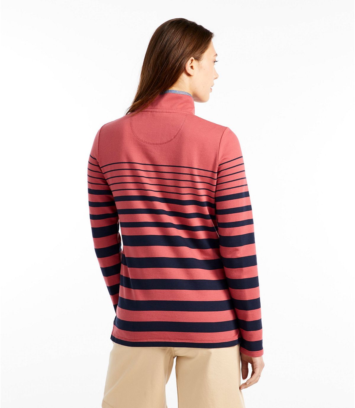 L.L.Bean Women's Soft Cotton Rugby, Stripe