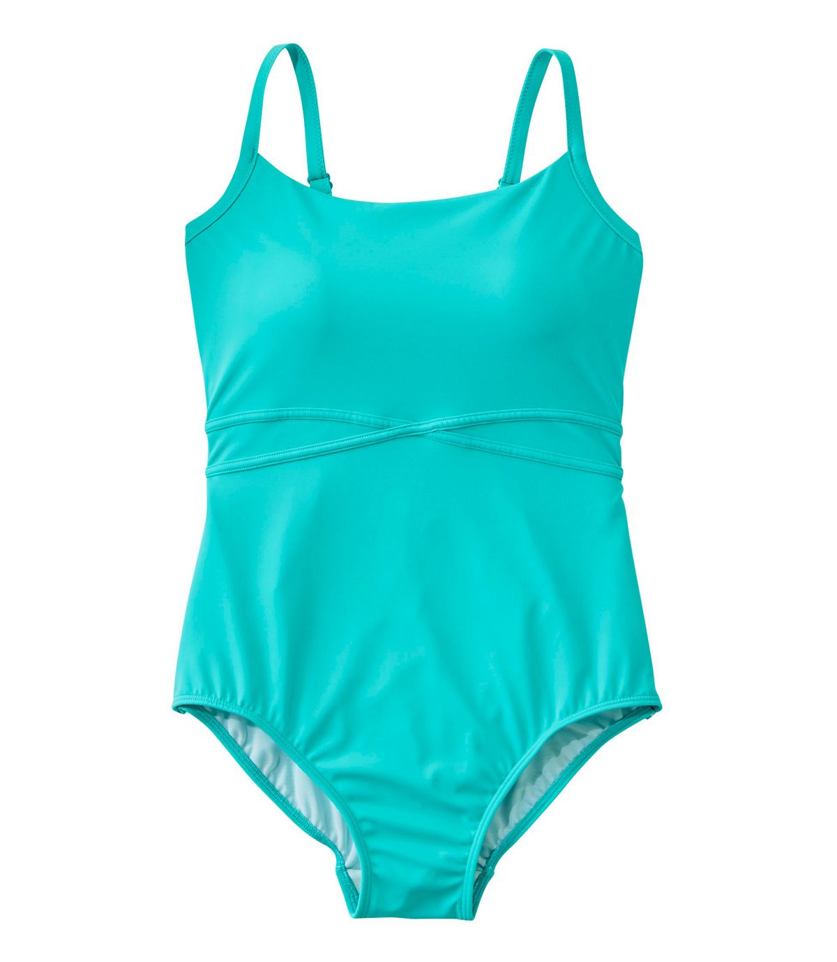 L.L.Bean Saltwater Essentials Swimwear, Scoopneck Tanksuit