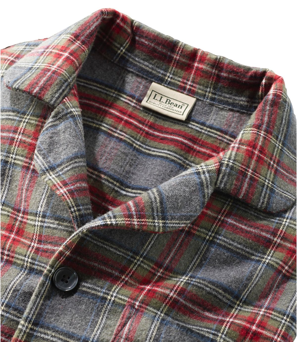 L.L.Bean Men's Scotch Plaid Flannel Pajamas