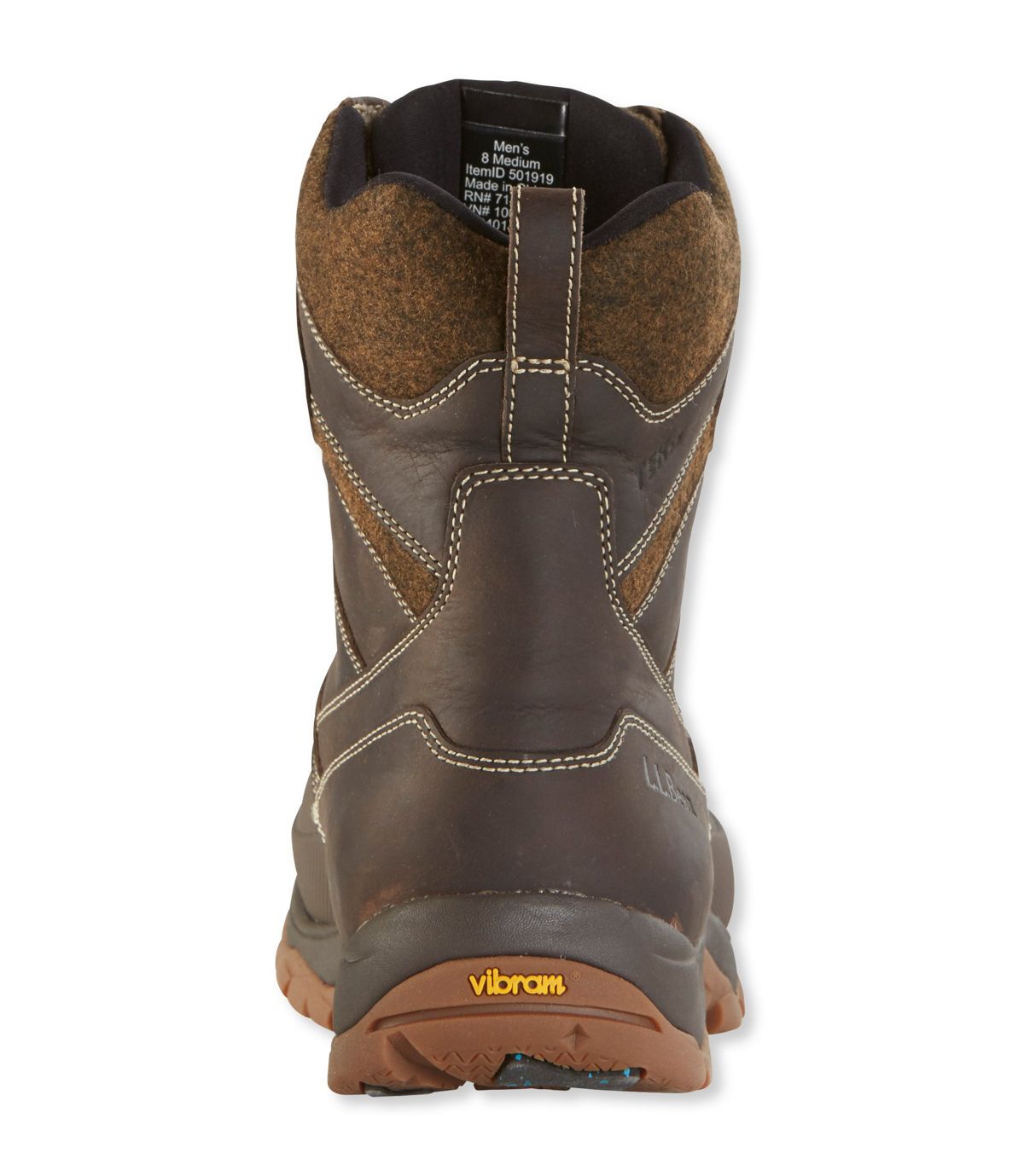 L.L.Bean Storm Chaser Lace-Up Boots with Arctic Grip