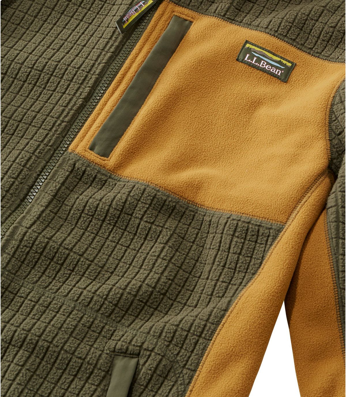 L.L.Bean Men's Mountain Classic Windproof Fleece Jacket