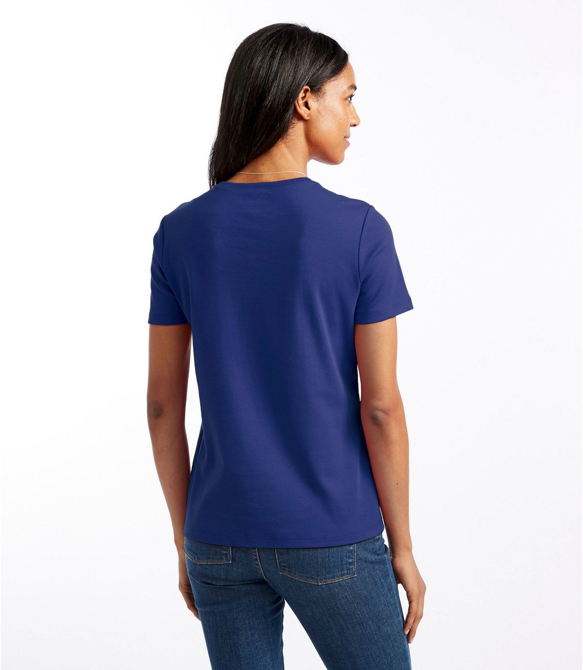 L.L.Bean Women's L.L.Bean Tee, Short-Sleeve Crewneck