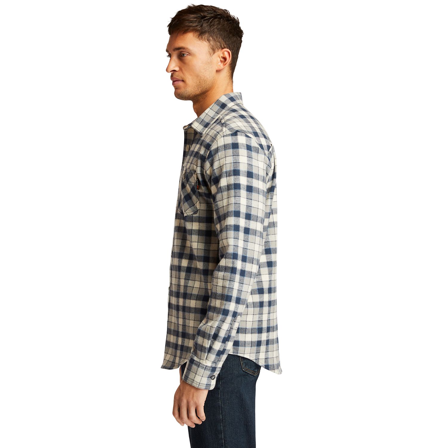 Men's Timberland PRO Woodfort Flex Flannel Work Shirt