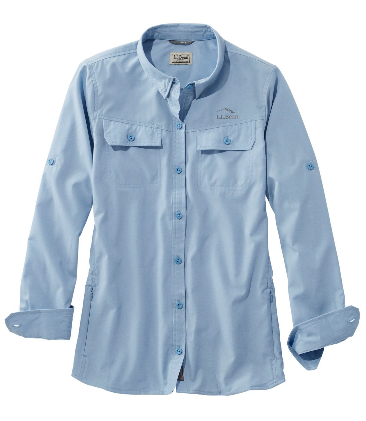 L.L.Bean Women's No Fly Zone Shirt, Long-Sleeve
