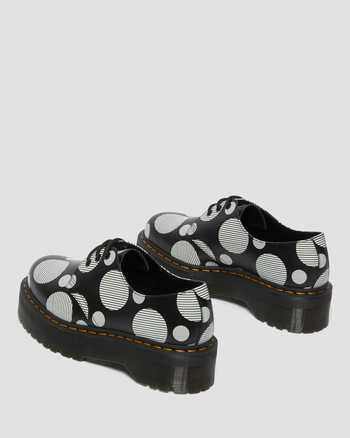 1461 Polka Dot Smooth Leather Platform Shoes,MEN'S PLATFORMS,no.445