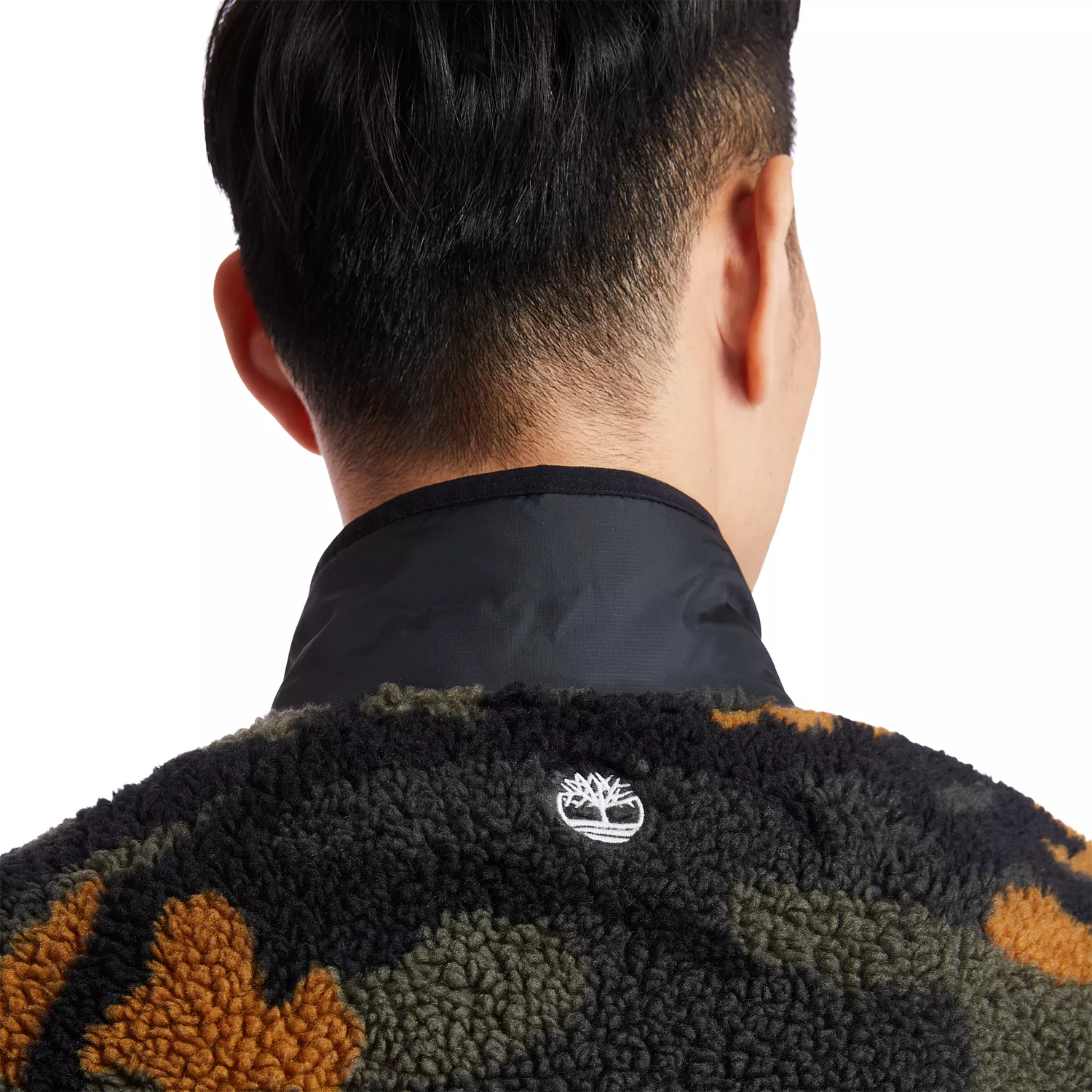 Men's Camo Recycled Fleece Jacket