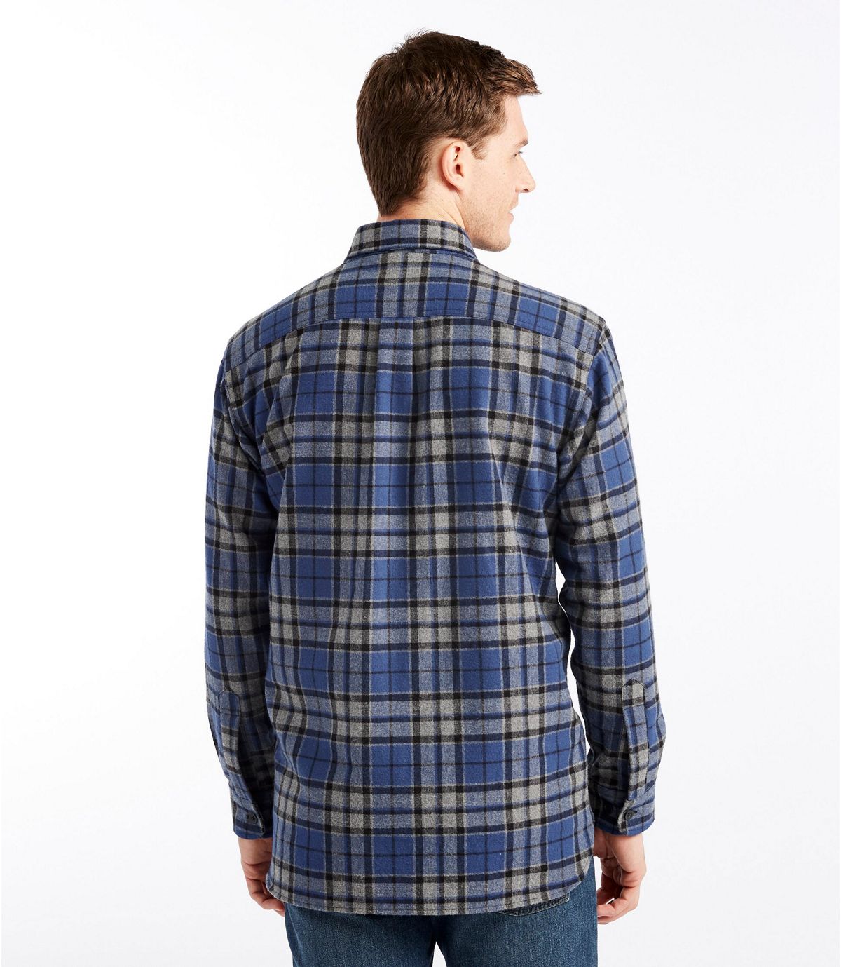L.L.Bean Men's Chamois Shirt, Plaid
