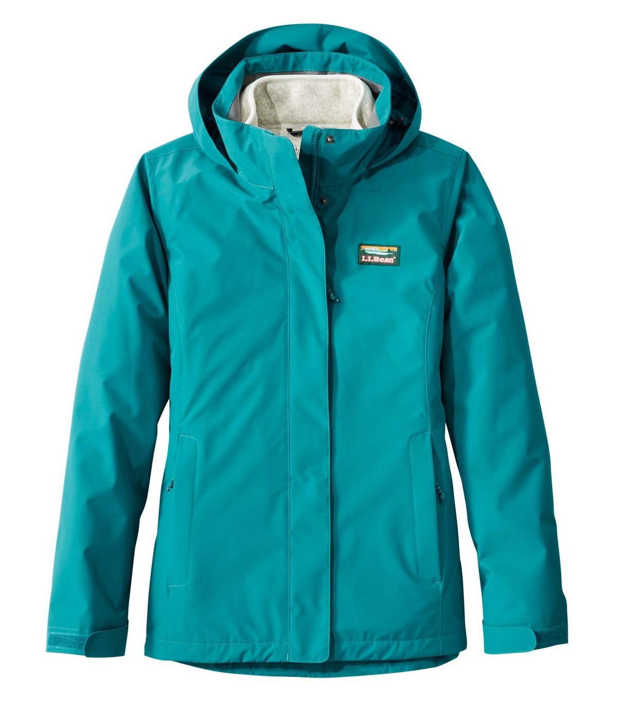 L.L.Bean Women's L.L.Bean Sweater Fleece 3-in-1 Jacket