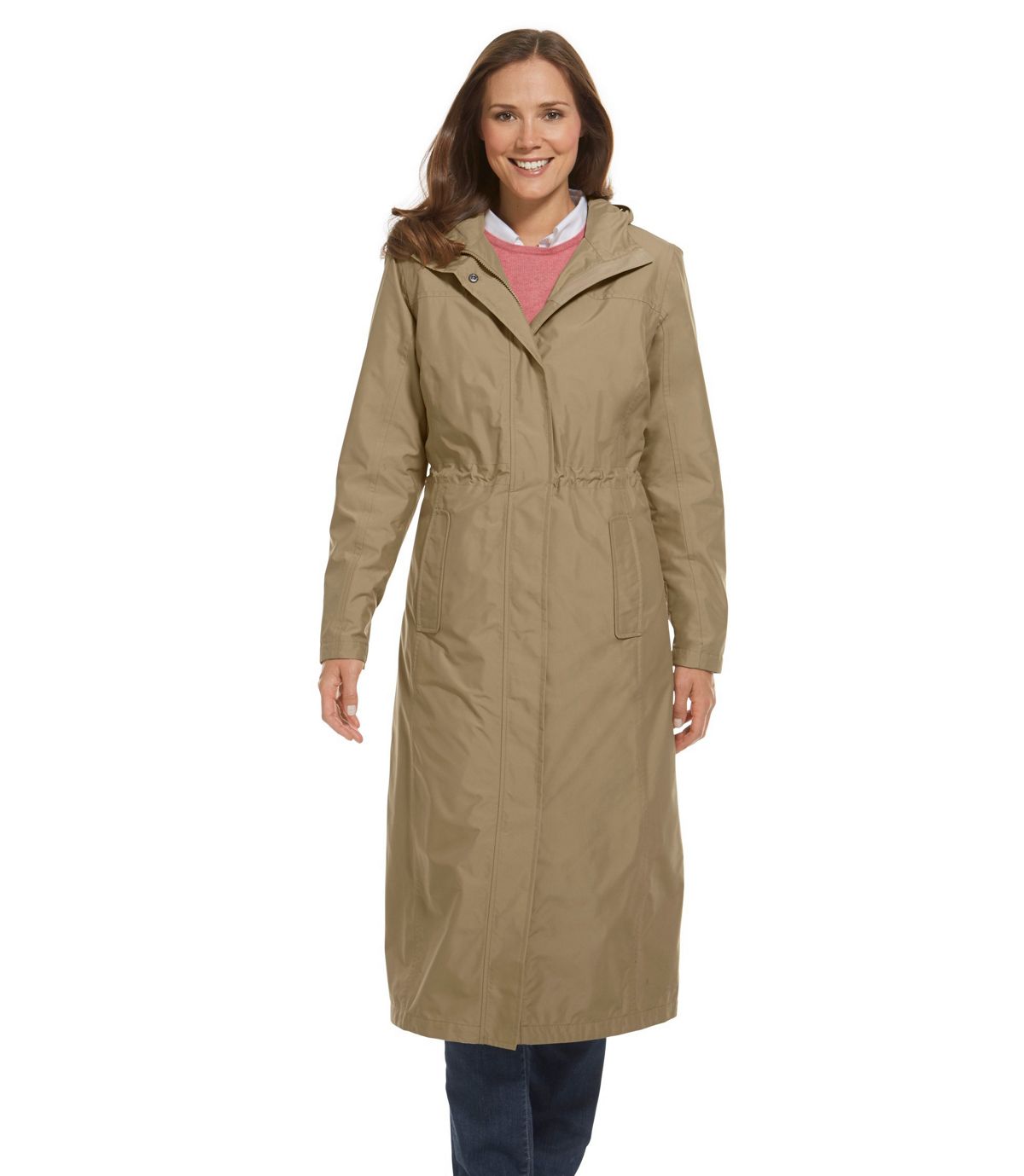 L.L.Bean Women's H2OFF Primaloft-Lined Long Coat