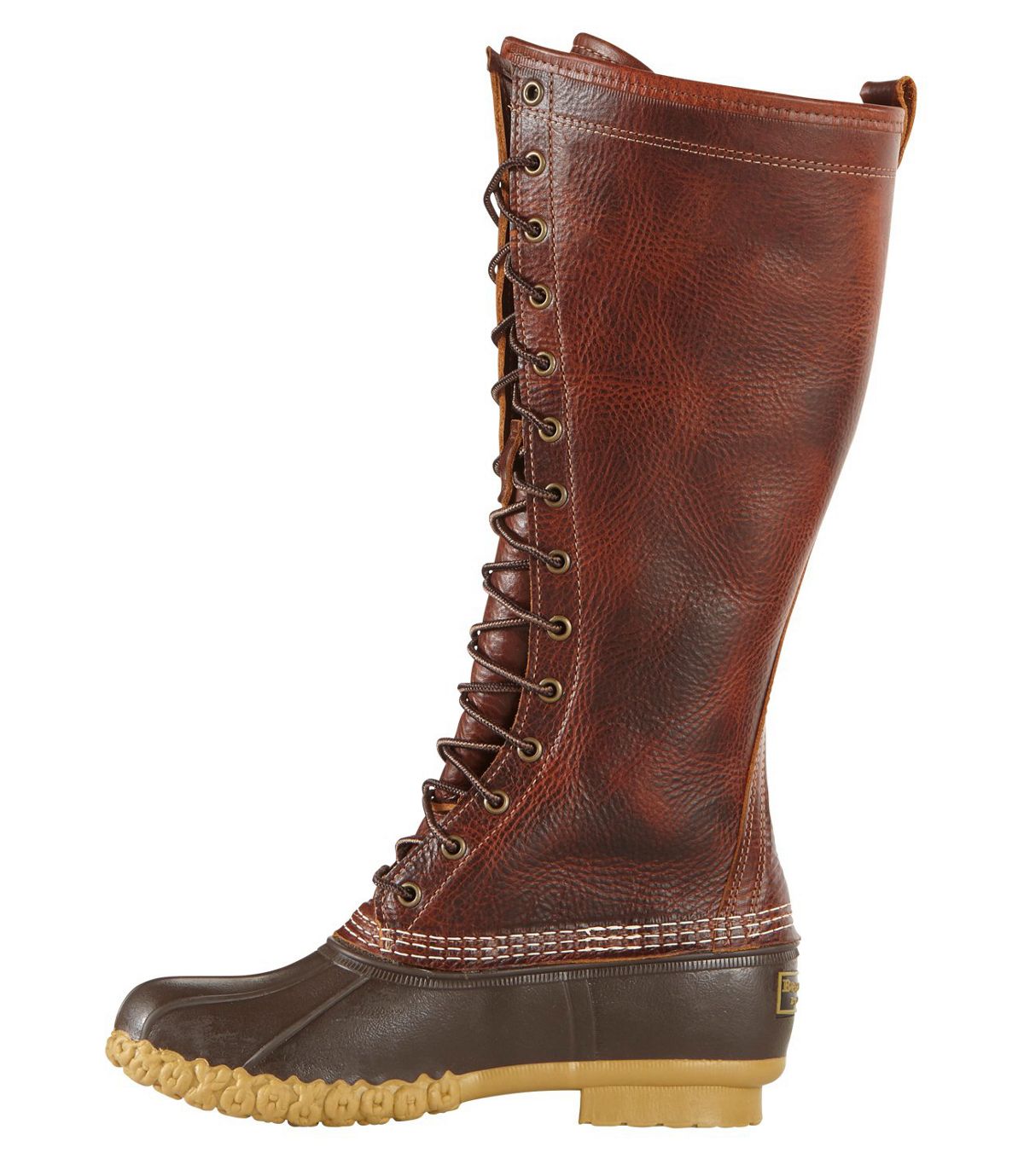 L.L.Bean Signature Tumbled-Leather L.L.Bean Boots, 16