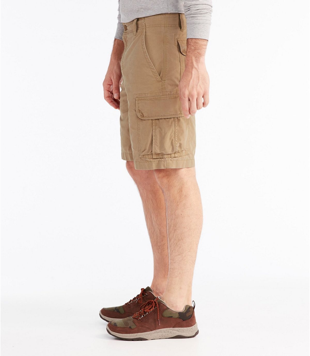 L.L.Bean Men's L.L.Bean Allagash Cargo Shorts, Natural Fit