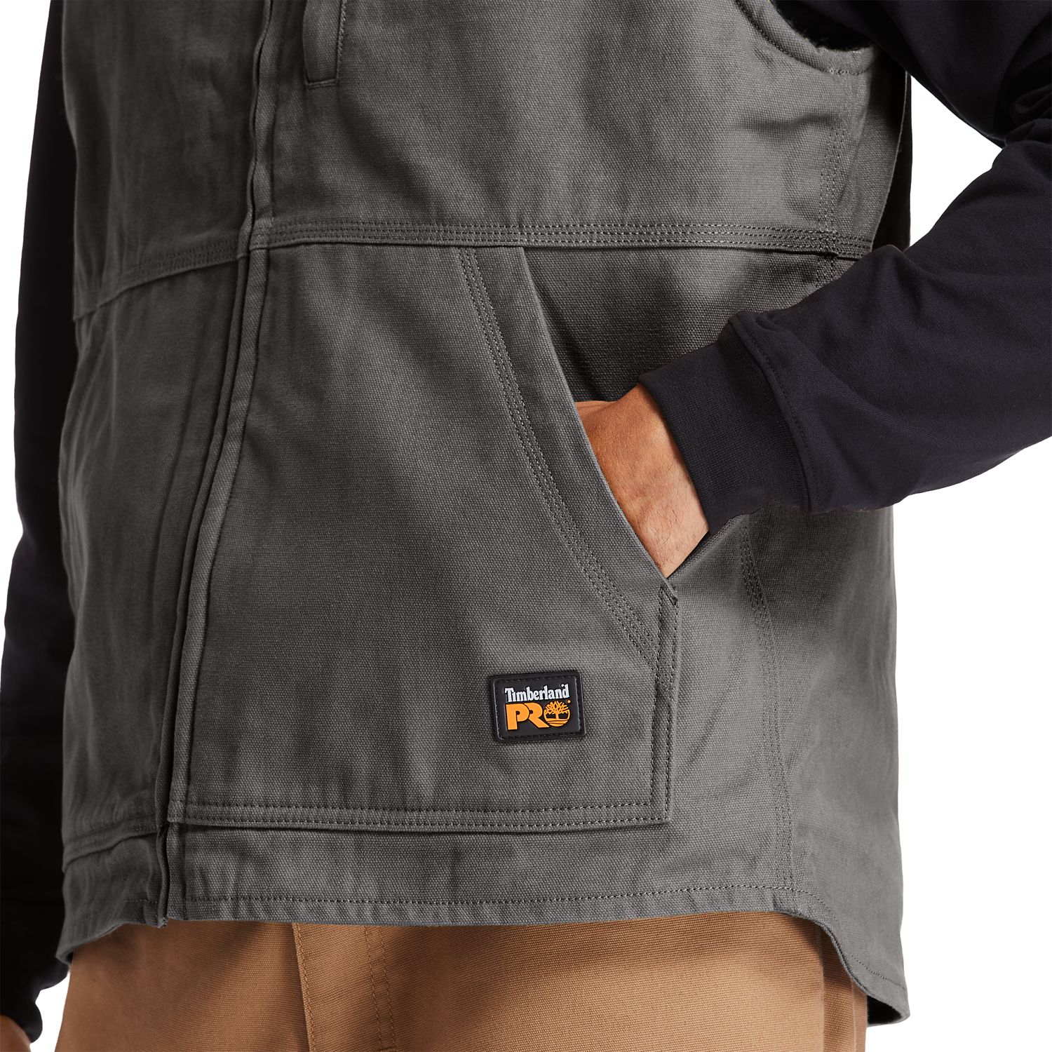 Men's Timberland PRO Gritman Lined Canvas Vest