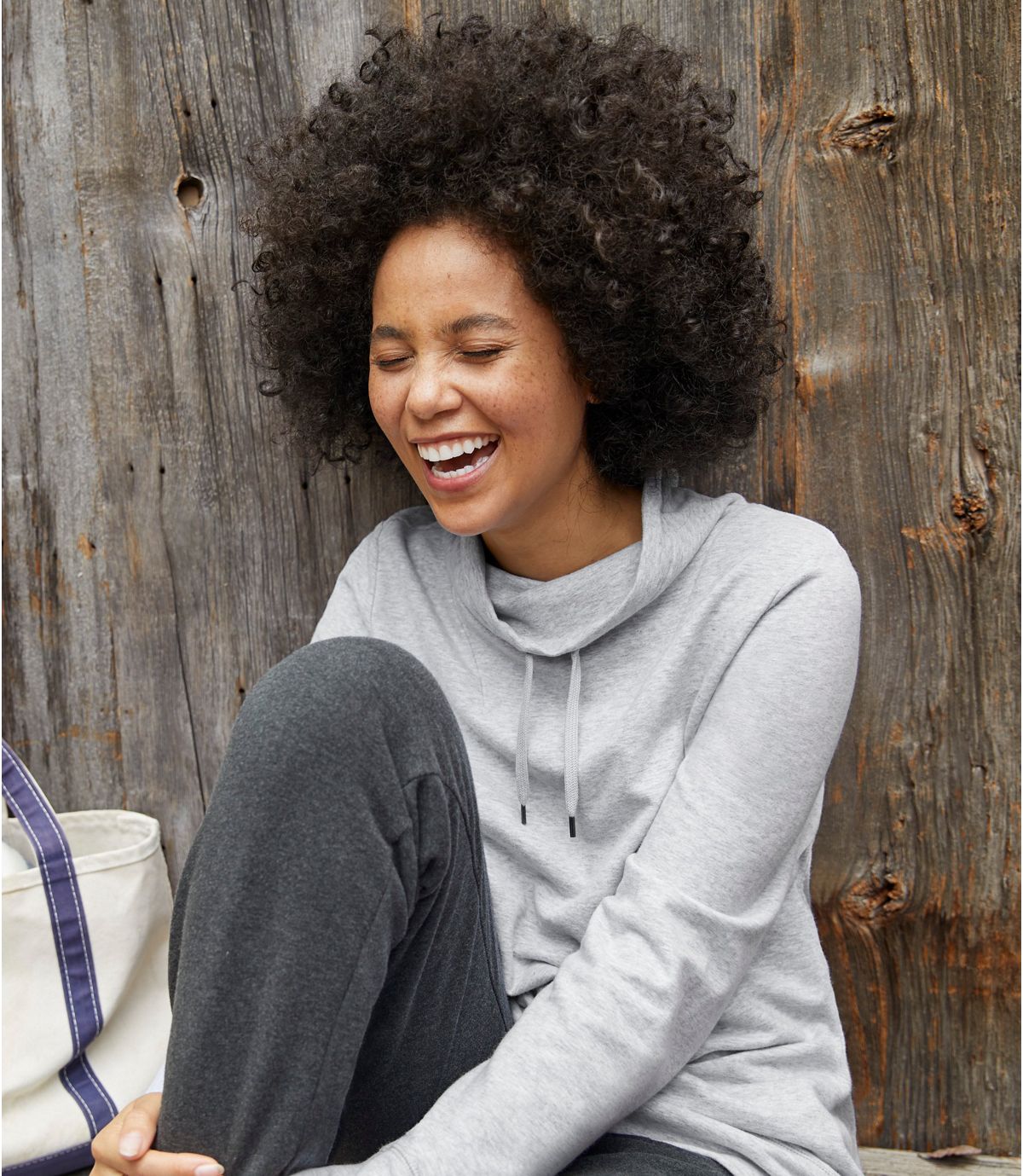 L.L.Bean Women's Ultrasoft Sweats, Funnelneck Pullover