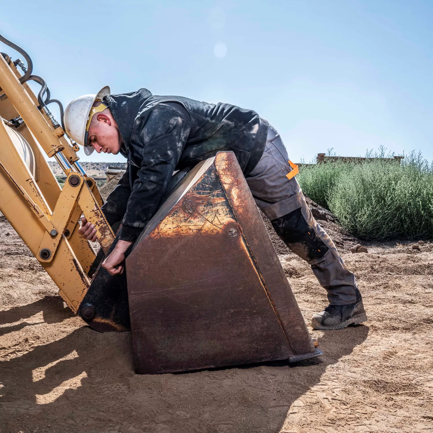 Men's Timberland PRO Gritman Lined, Hooded Canvas Jacket