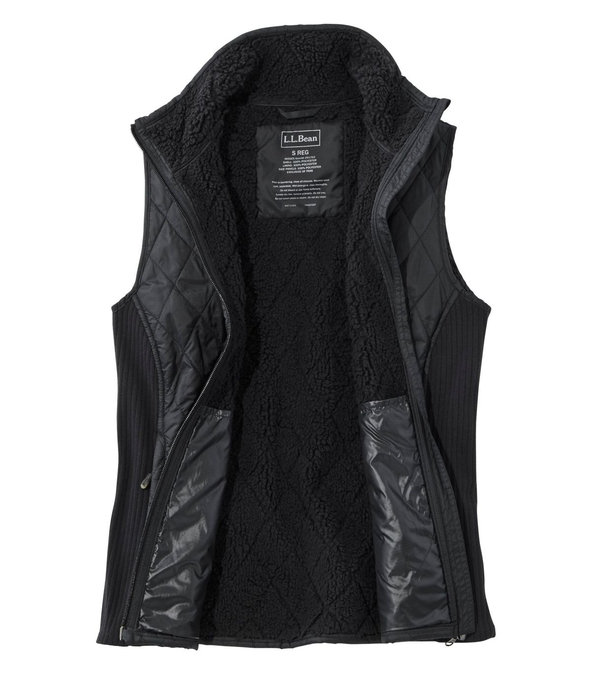 L.L.Bean Women's Fleece-Lined Fitness Vest