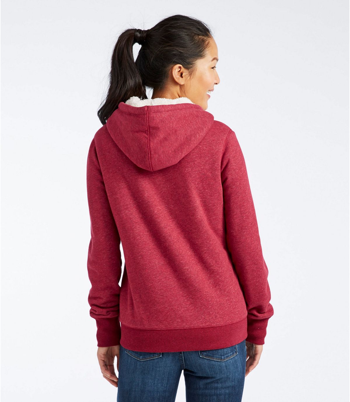 L.L.Bean Women's Sherpa-Lined Hoodie