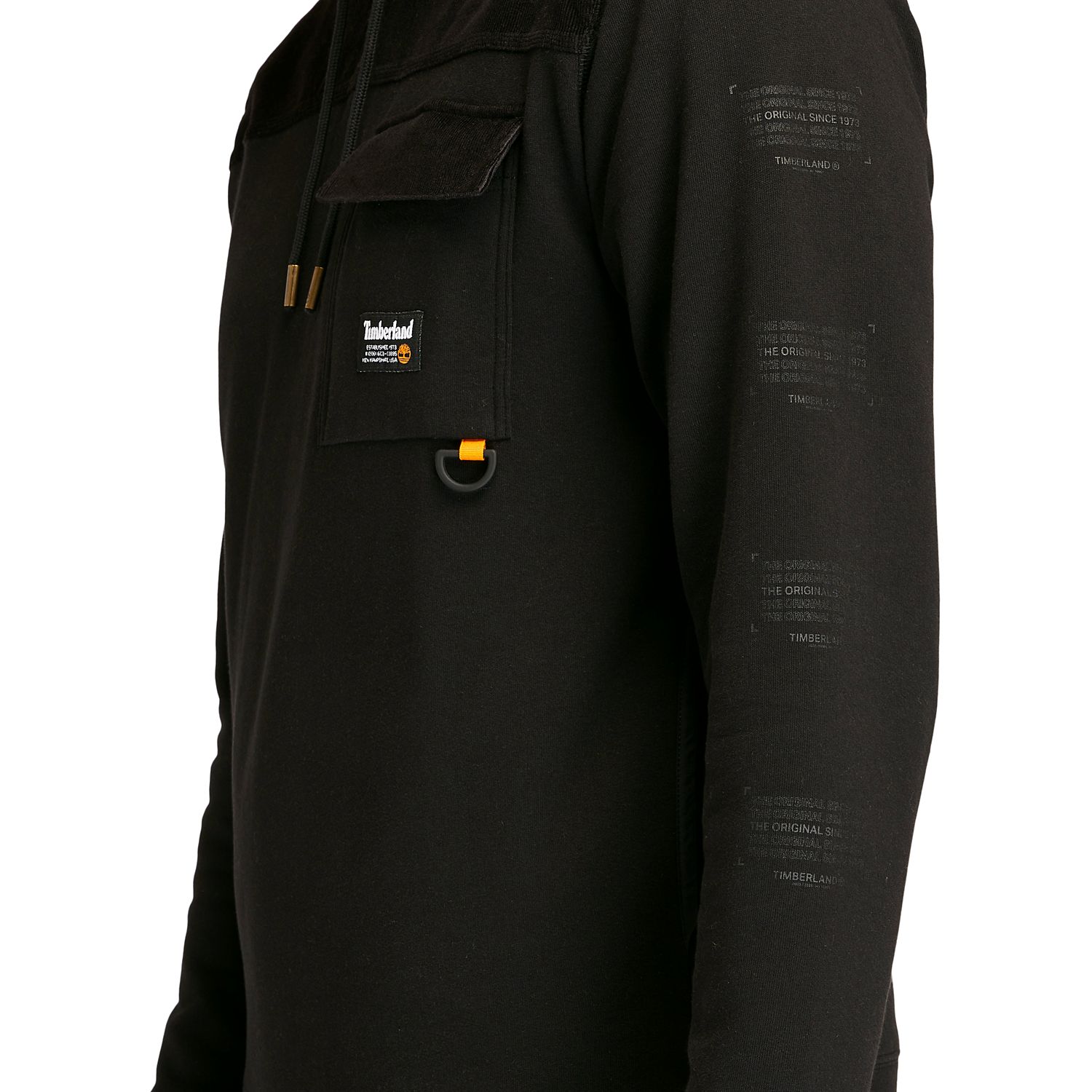 Men's Corduroy-Accent Hoodie