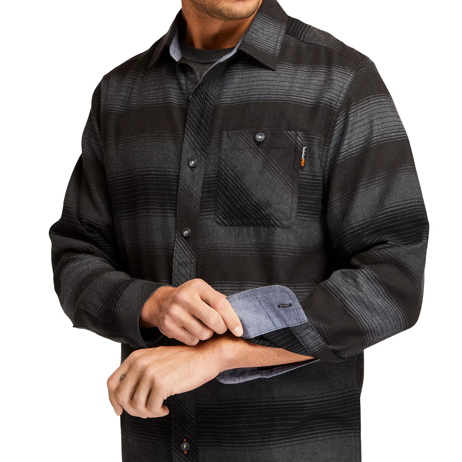 Men's Timberland PRO Woodfort Midweight Flannel Work Shirt