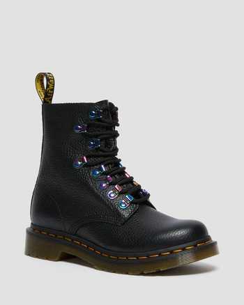 1460 Pascal Iridescent Hardware Lace Up Boots,WOMEN'S ORIGINALS BOOTS,no.312