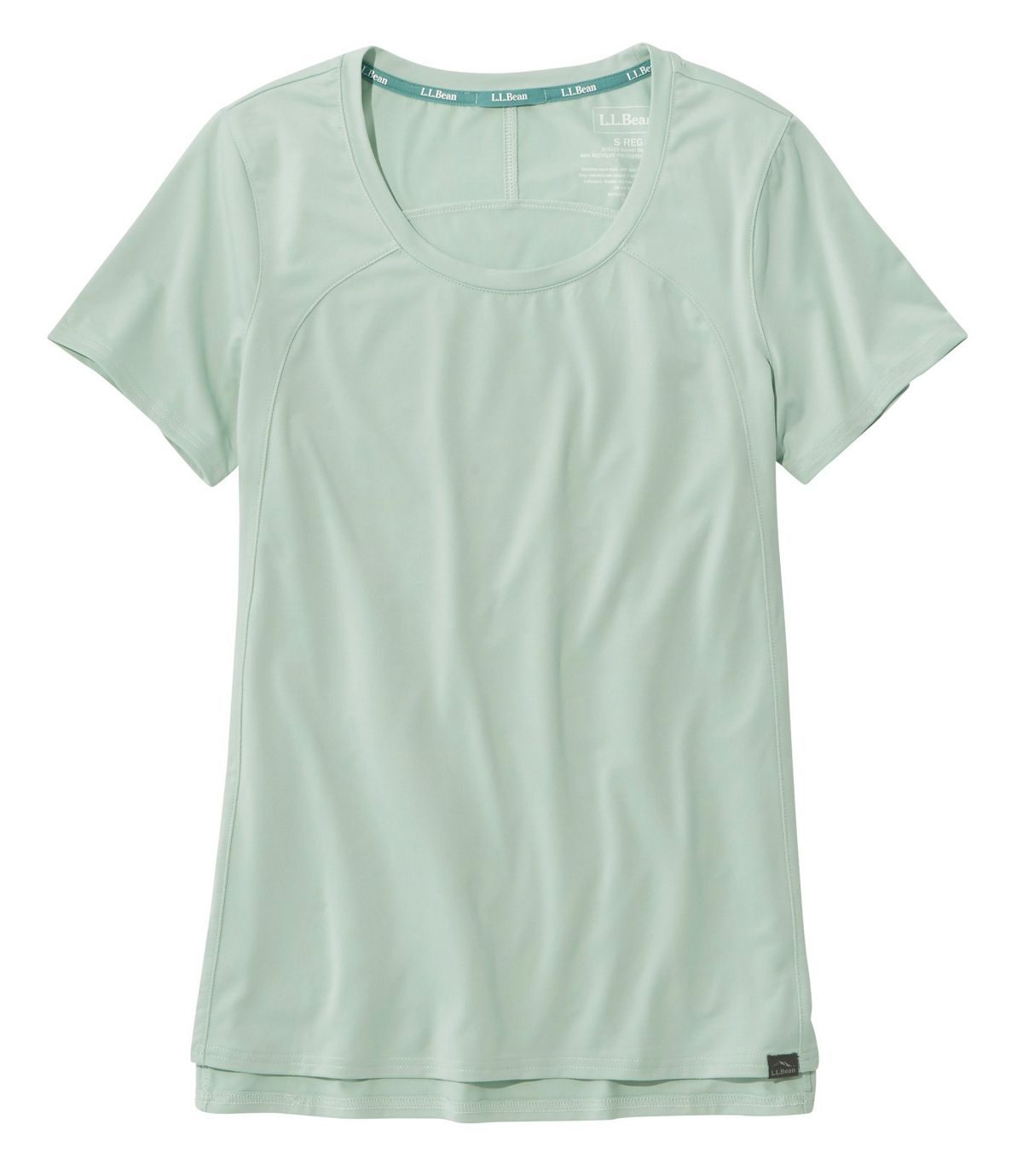 L.L.Bean Women's All-Day Active UPF Tee, Short-Sleeve