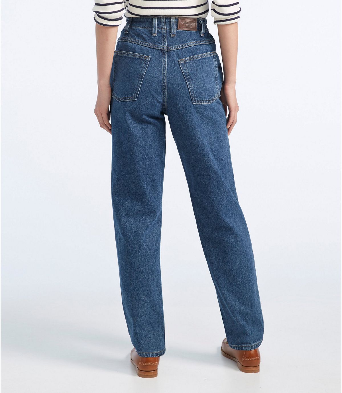 L.L.Bean Women's Double L® Jeans, Relaxed Fit Comfort Waist