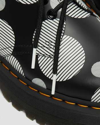 1461 Polka Dot Smooth Leather Platform Shoes,MEN'S PLATFORMS,no.445