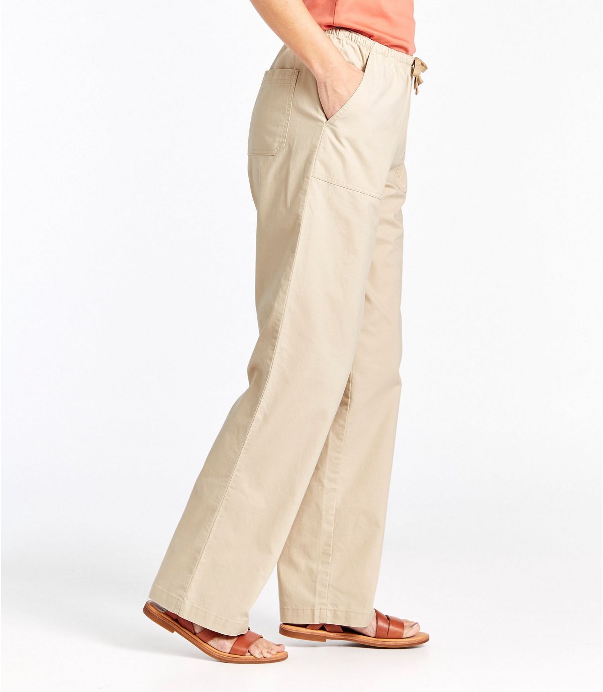 L.L.Bean Women's Original Sunwashed Canvas Pants