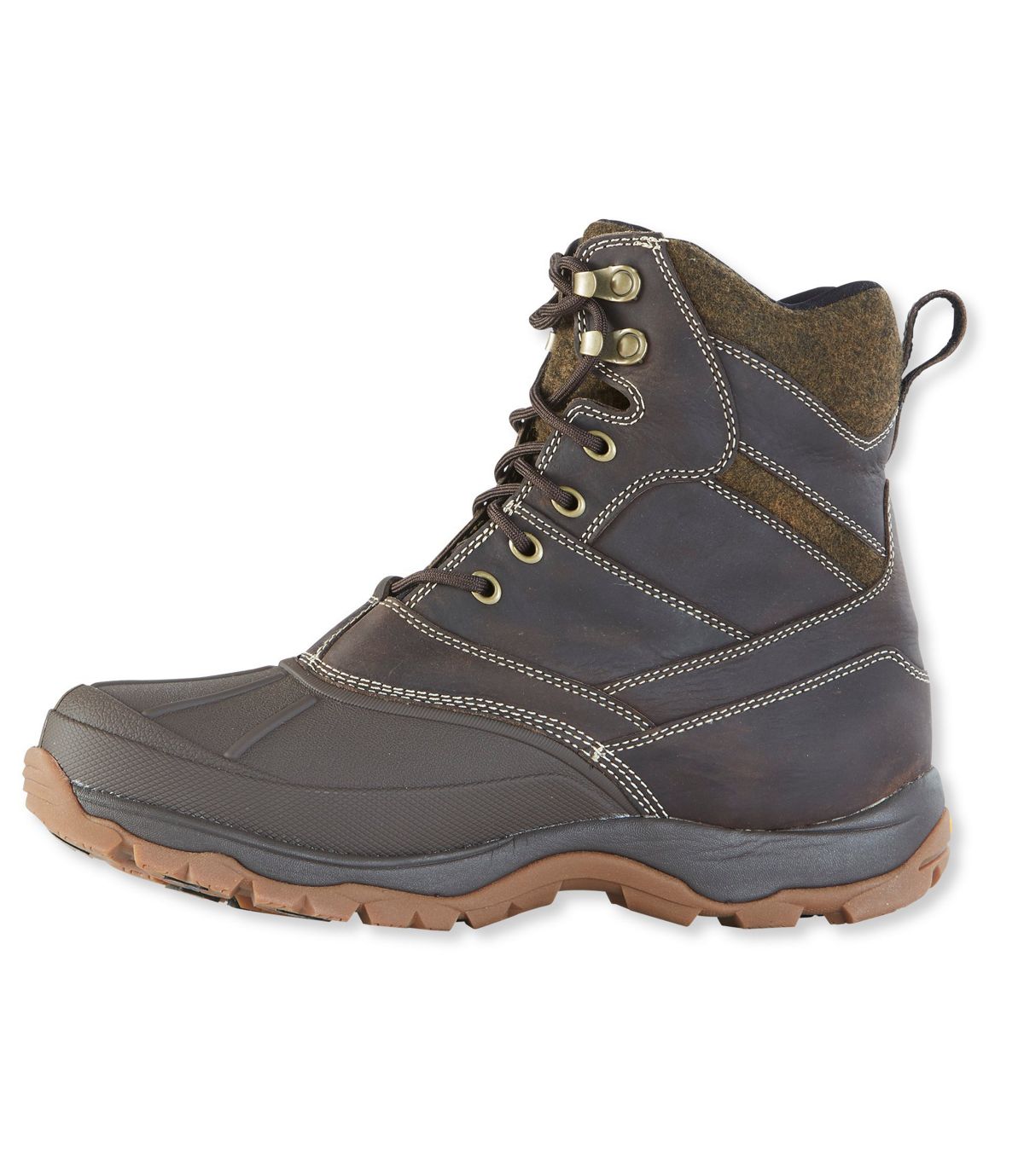 L.L.Bean Storm Chaser Lace-Up Boots with Arctic Grip