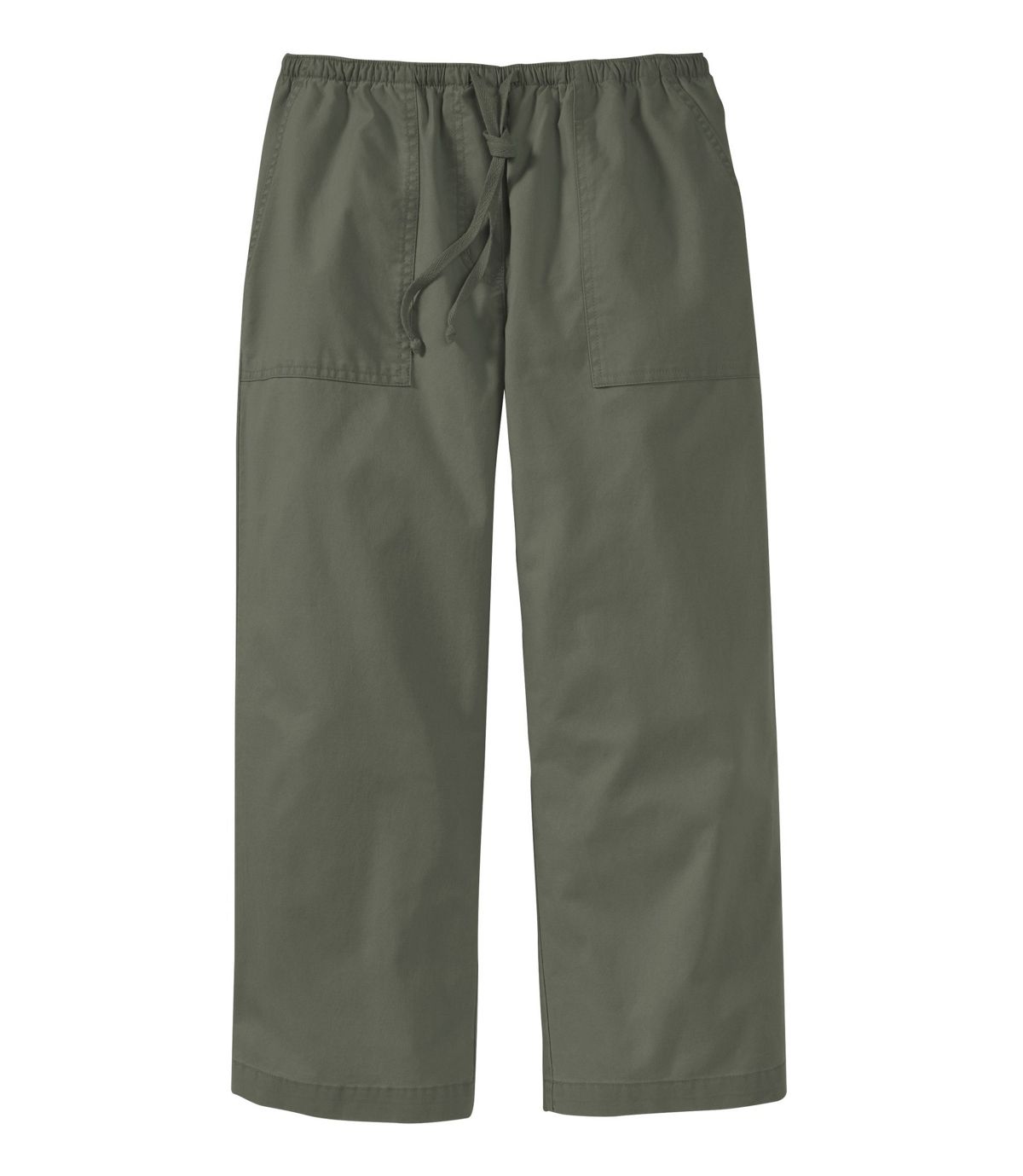 L.L.Bean Women's Original Sunwashed Canvas Pants, Cropped