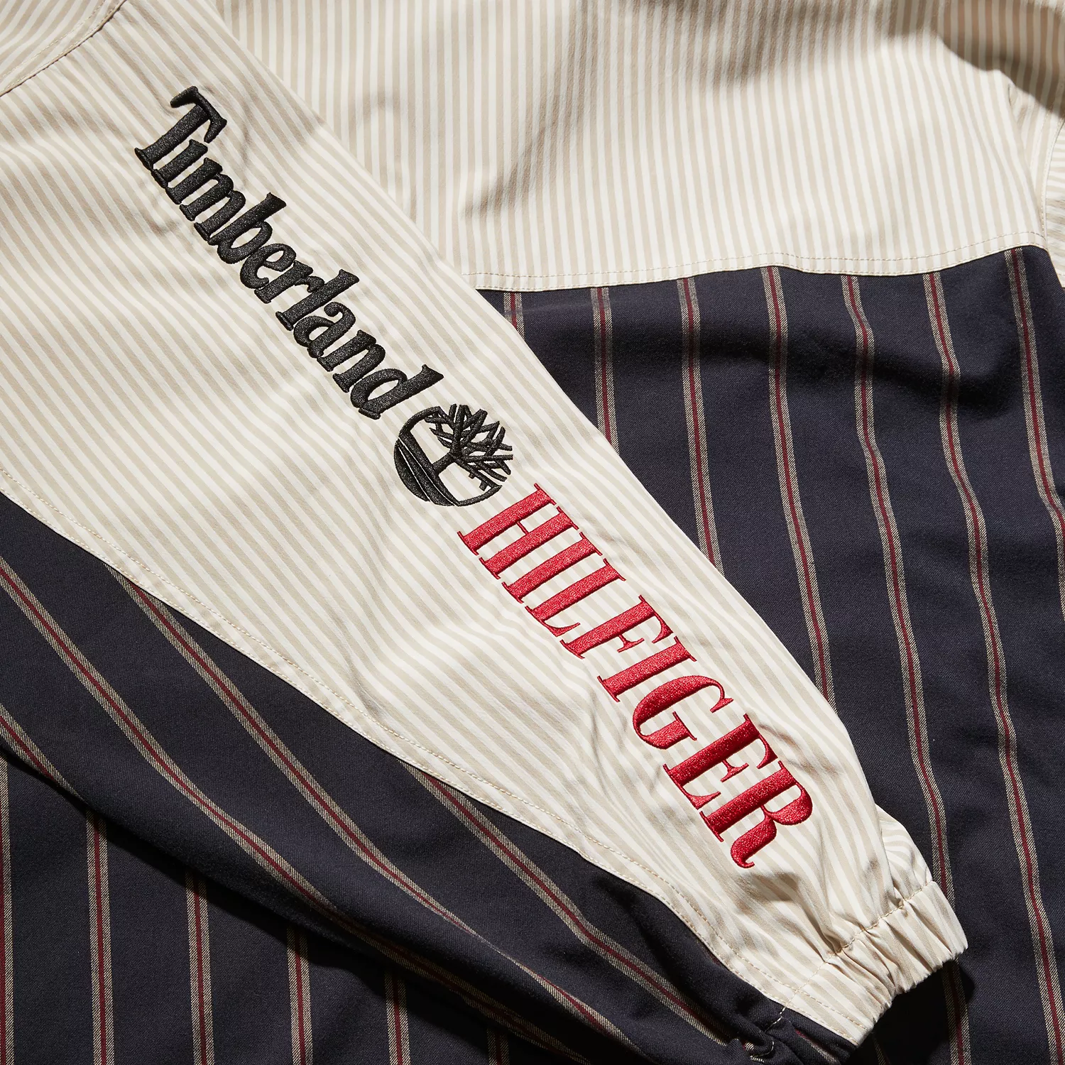 All Gender Tommy Hilfiger x Timberland Striped Pop Over Shirt