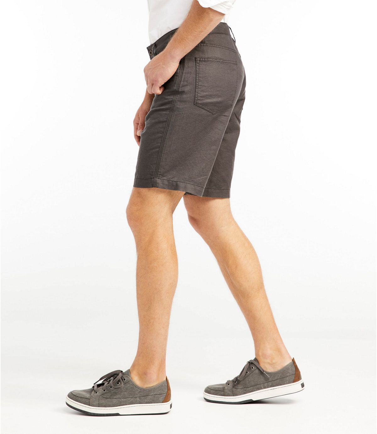 L.L.Bean Signature Linen/Cotton Five-Pocket Shorts