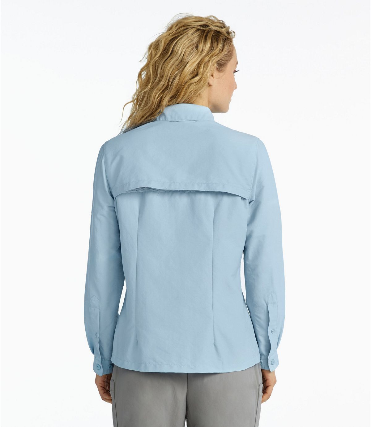 L.L.Bean Women's Tropicwear Shirt, Long-Sleeve