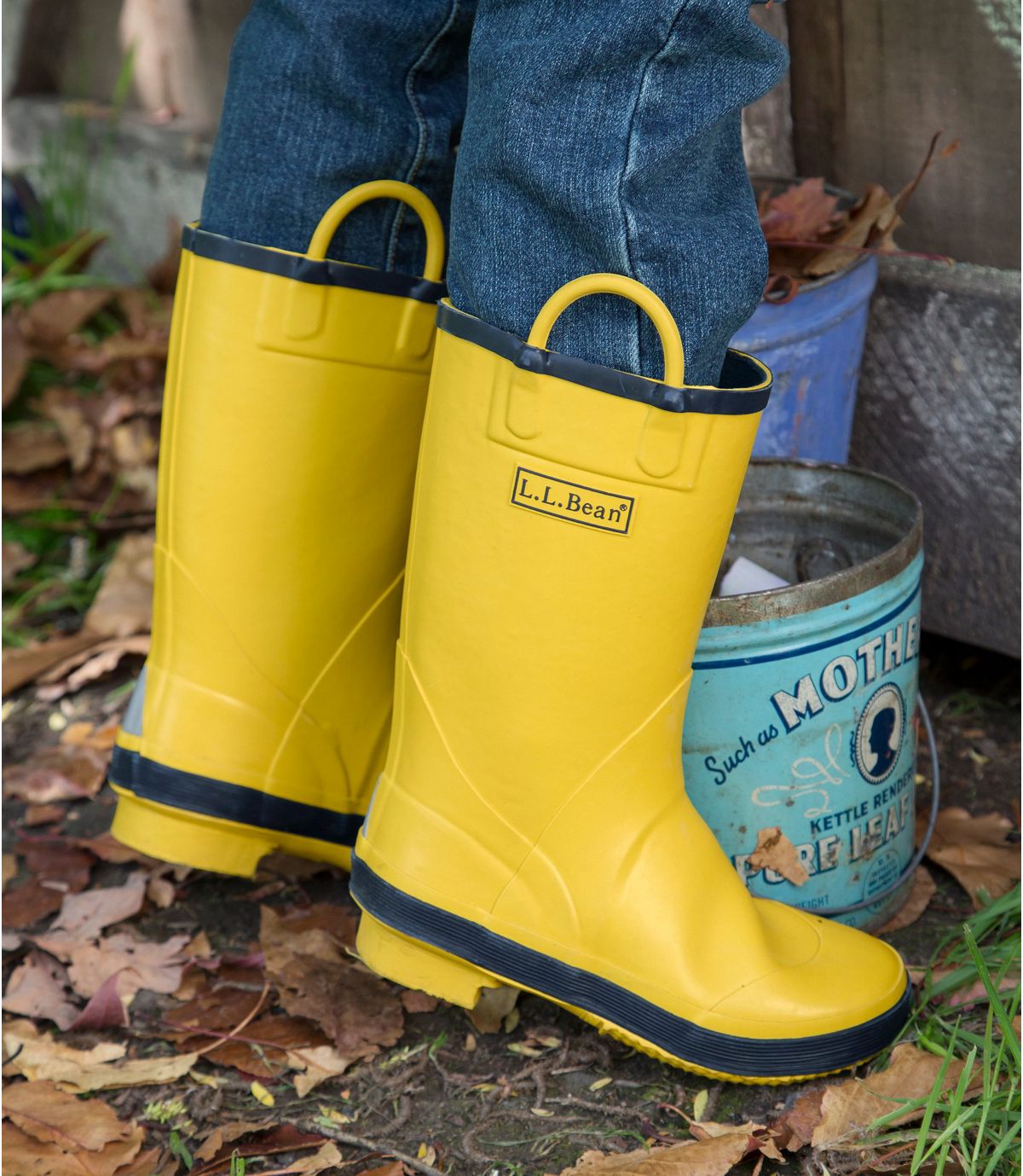 L.L.Bean Puddle Stompers Rain Boots