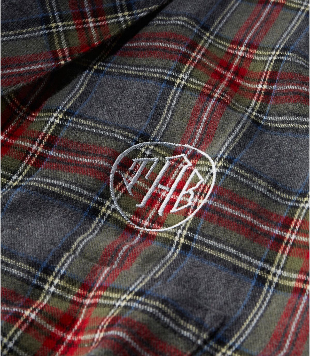 L.L.Bean Men's Scotch Plaid Flannel Robe