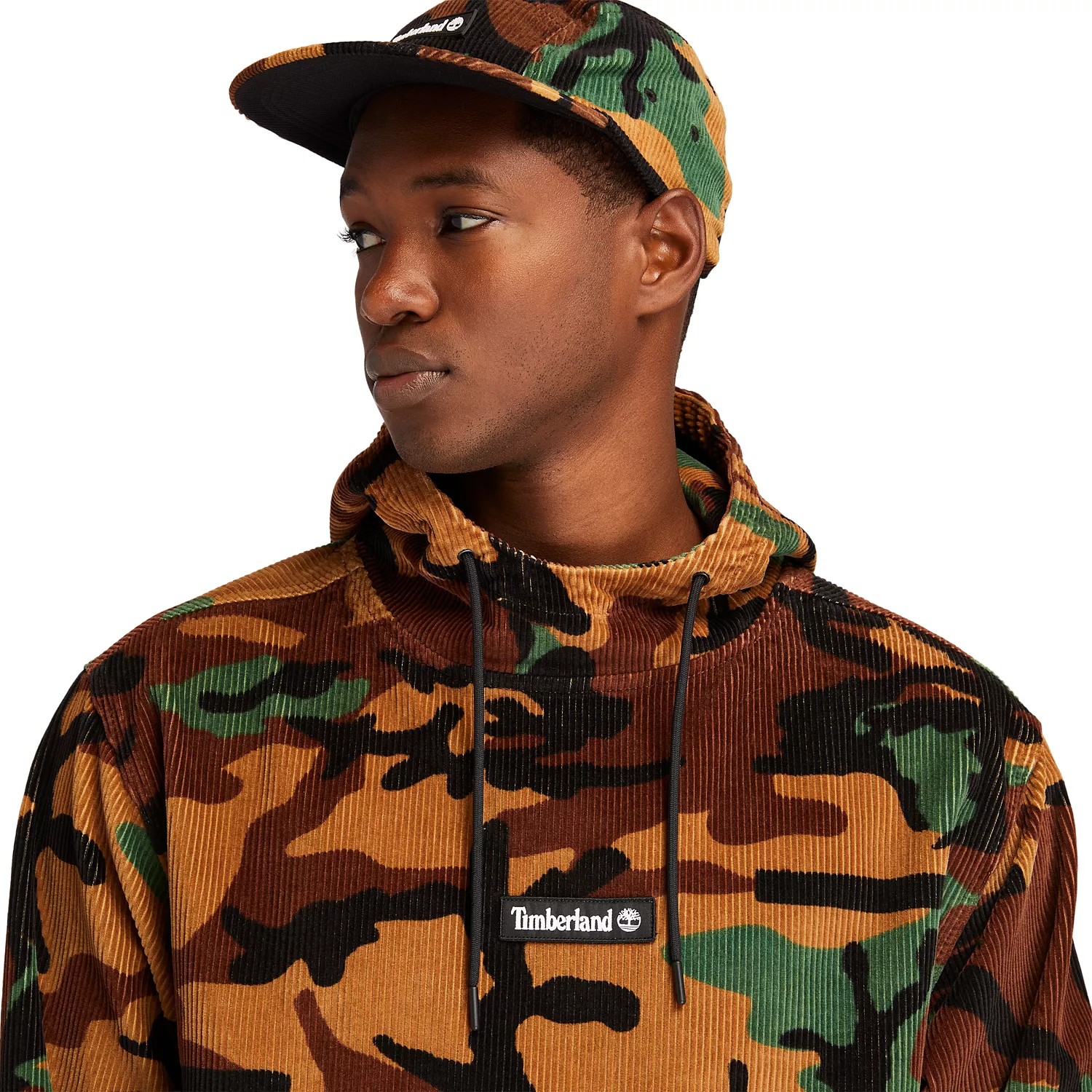 Men's Camo Corduroy Hoodie