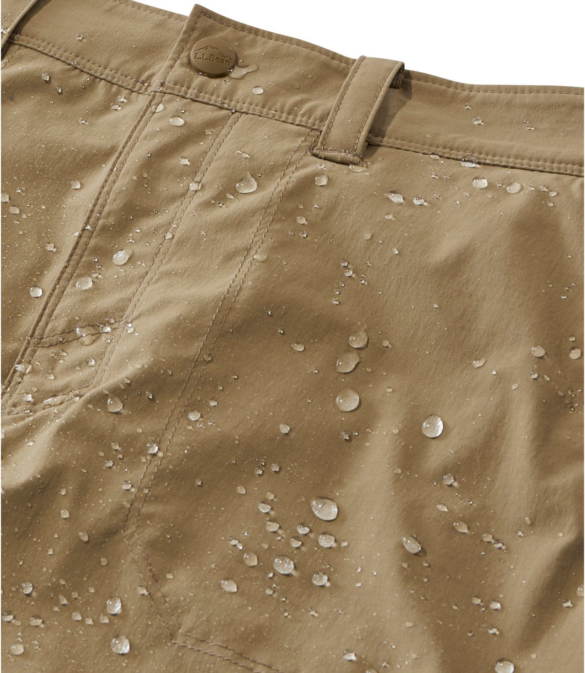 L.L.Bean Men's Water-Resistant Cresta Hiking Pants, Natural Fit