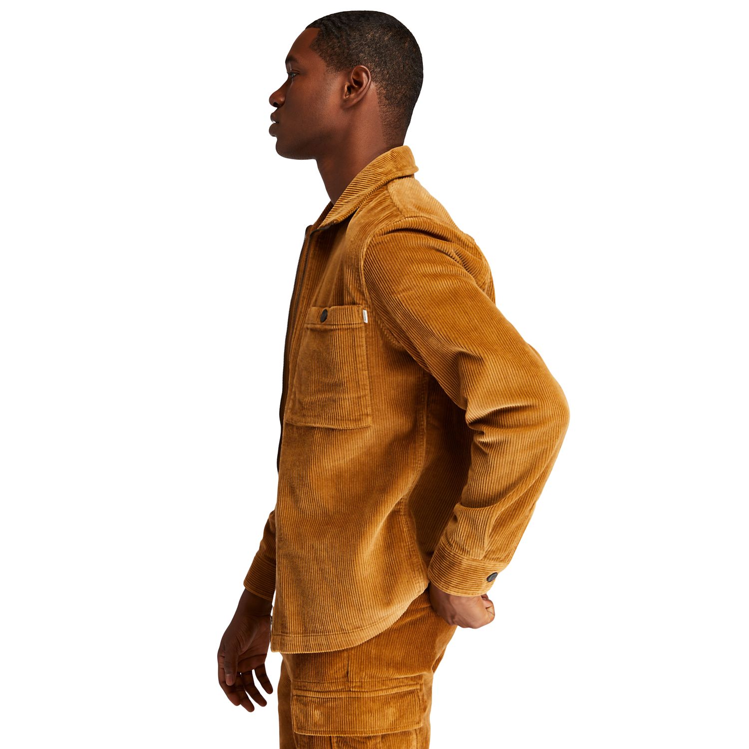 Men's Full-Zip Corduroy Overshirt