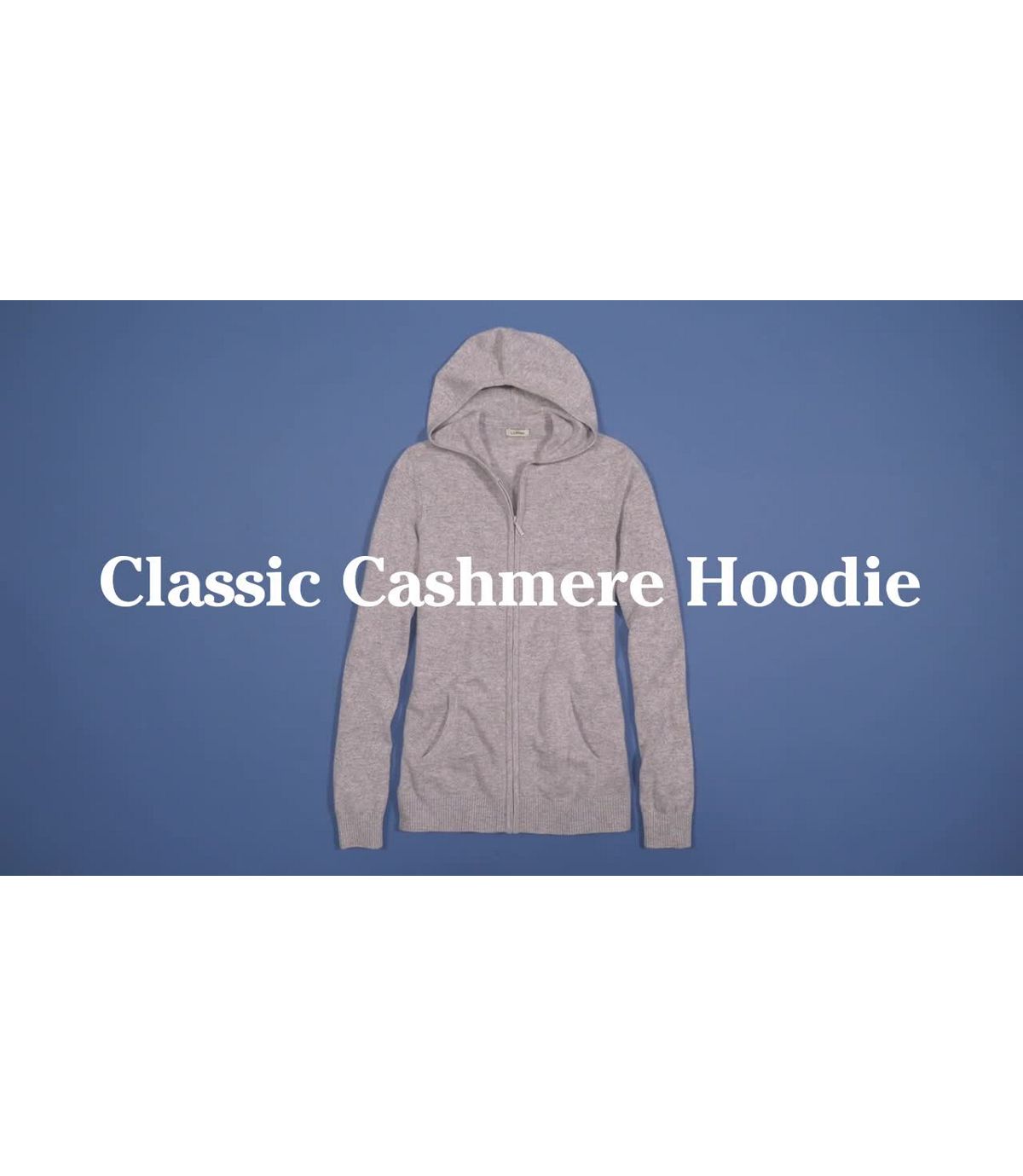 L.L.Bean Women's Classic Cashmere Sweater, Zip Hoodie