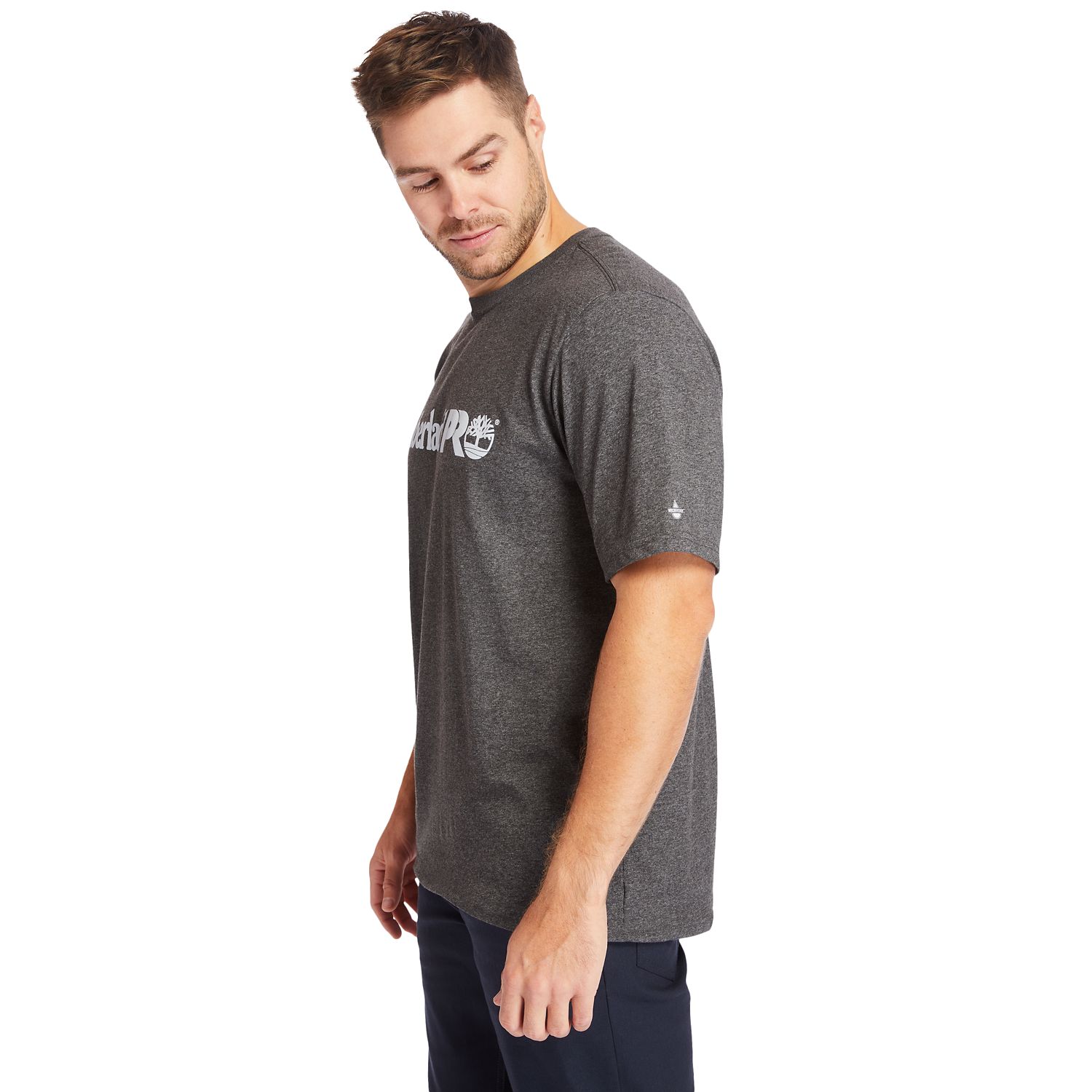 Men's Big & Tall Timberland PRO Base Plate Short-Sleeve Logo T-Shirt