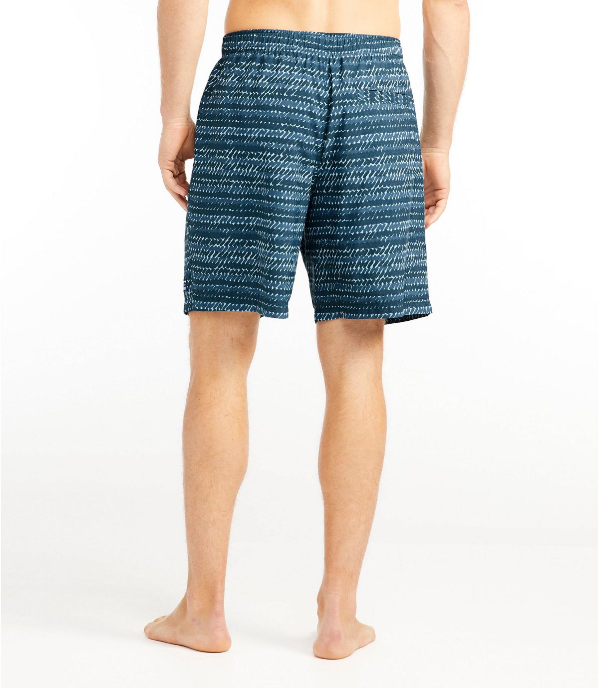 L.L.Bean Men's Classic Supplex Sport Shorts, 8" Print
