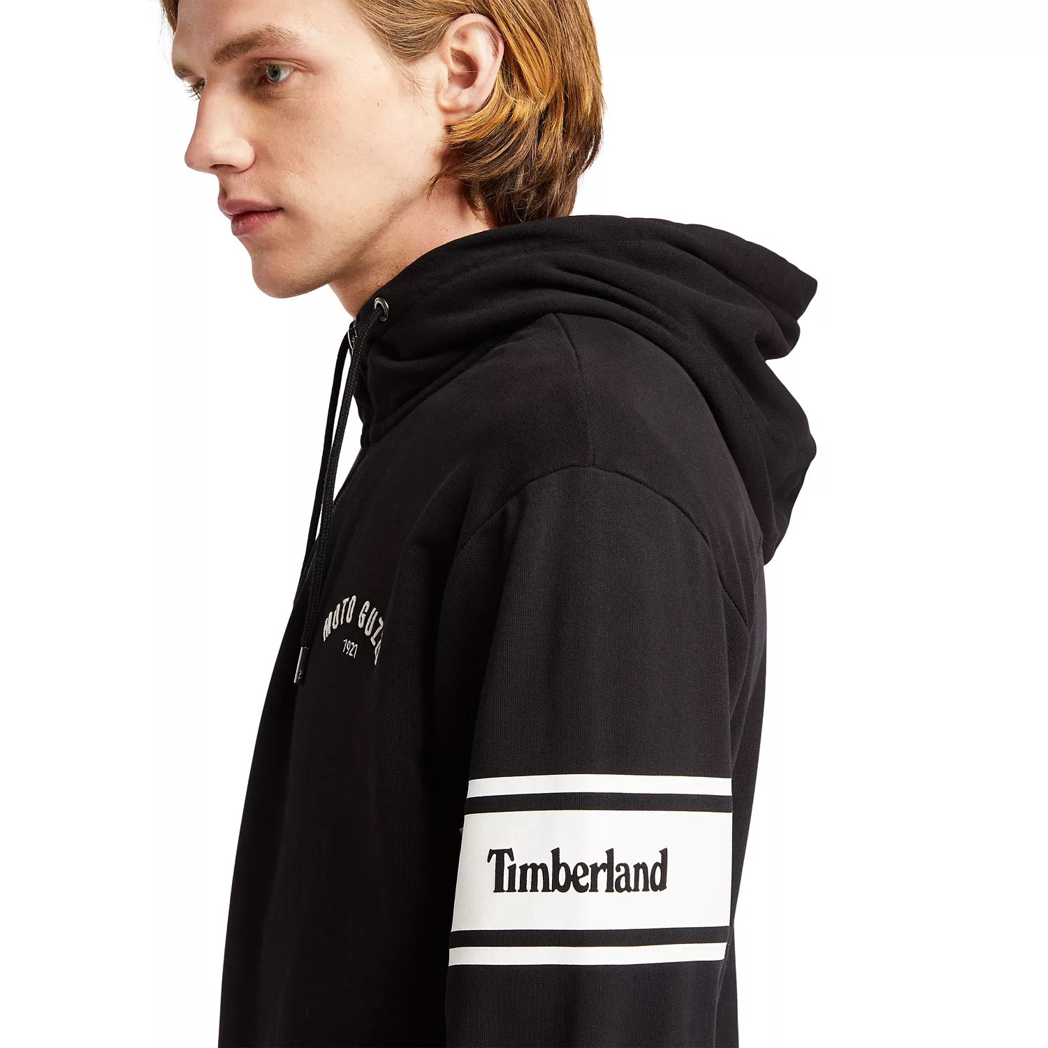 Men's Moto Guzzi x Timberland Half Zip Hoodie