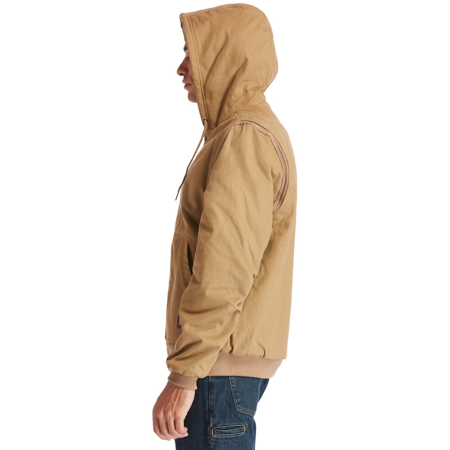 Men's Big & Tall Timberland PRO Gritman Lined Canvas Hooded Jacket