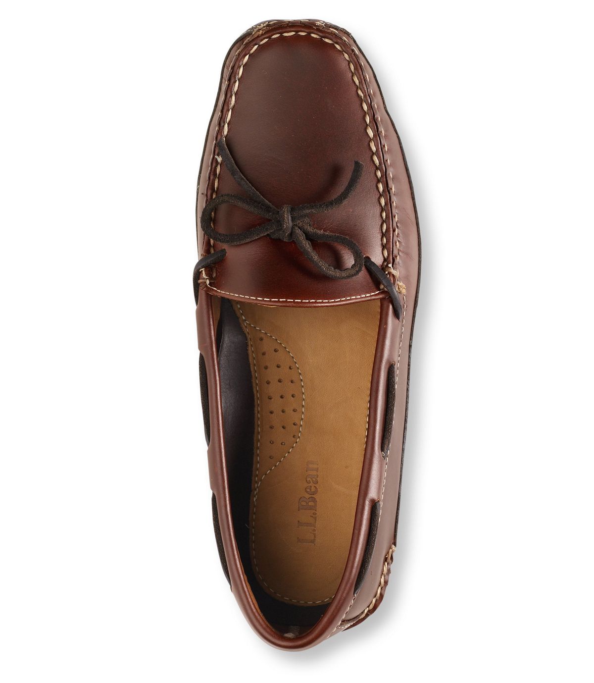 L.L.Bean Leather Double-Sole Slippers, Leather-Lined