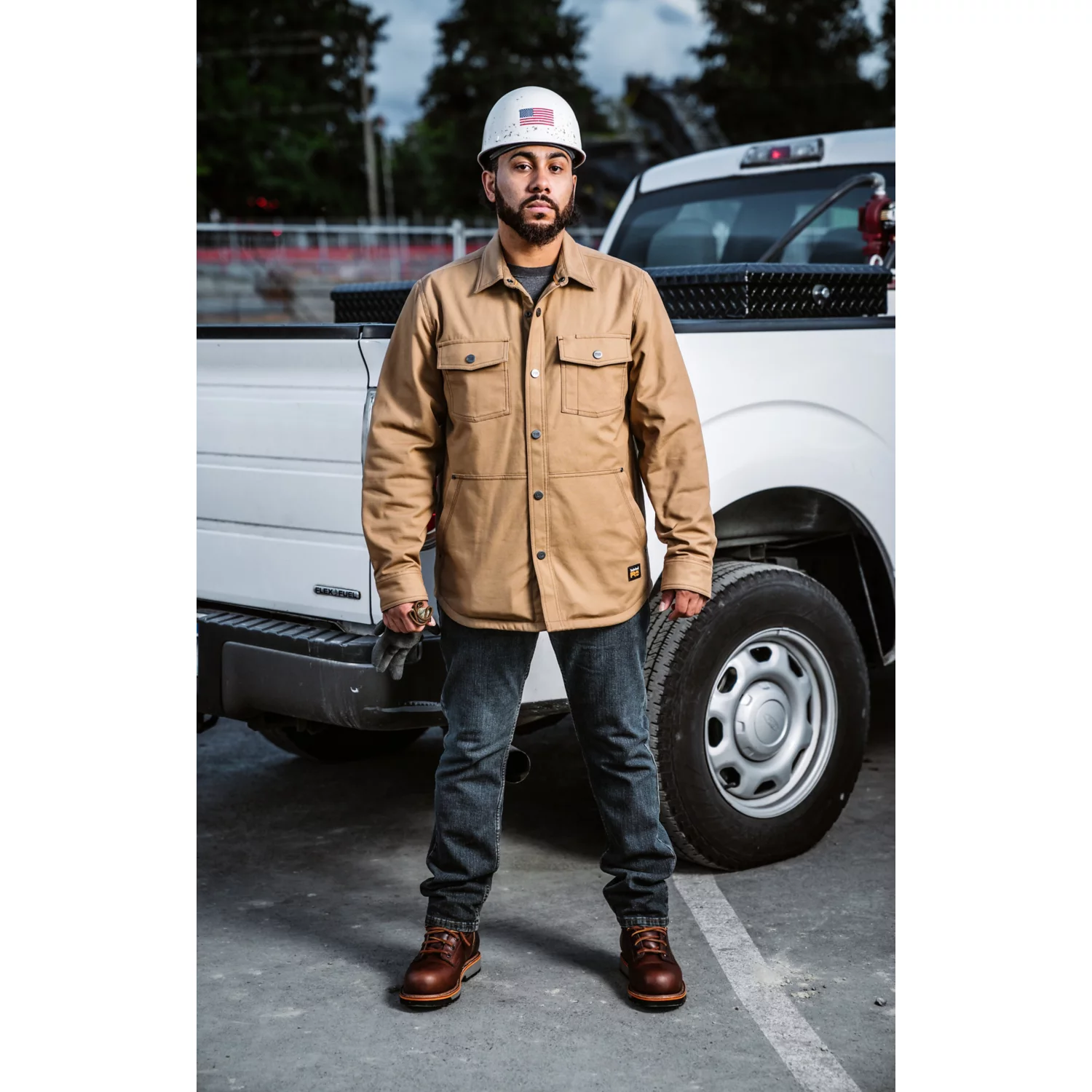 Men's Timberland PRO 20th Anniversary Roughcast Shirt Jacket