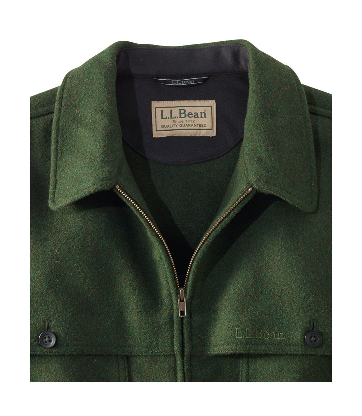 L.L.Bean Men's Maine Guide Zip-Front Jac-Shirt