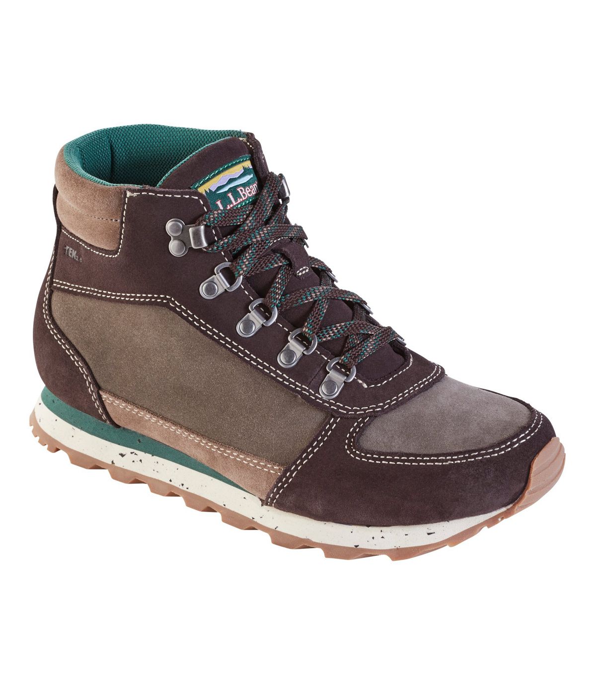 L.L.Bean Waterproof Katahdin Hiking Boots, Suede/Suede