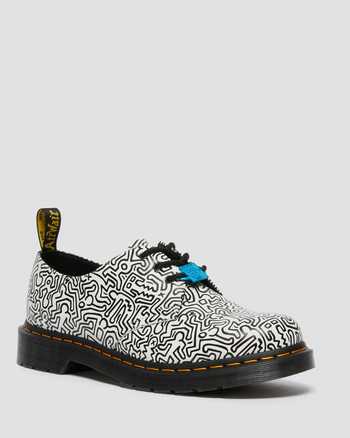 Keith Haring 1461 Printed Leather Oxford Shoes,MEN'S ORIGINALS BOOTS,no.593